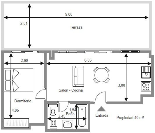 Alora - Piso 1hab. en venta en calle Corriente