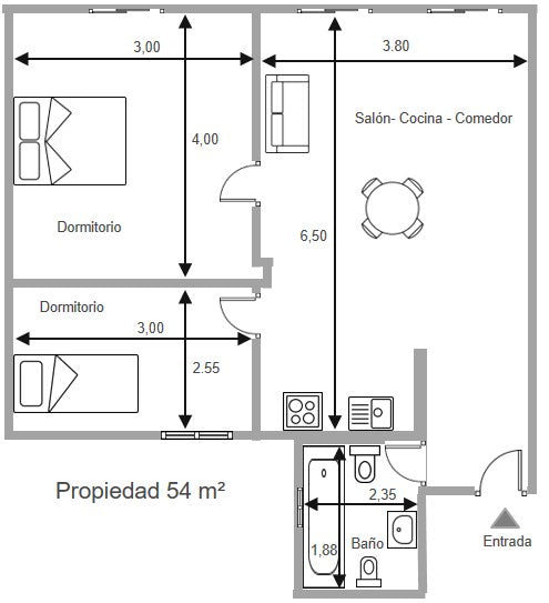 Alora - Piso 2hab. en venta en calle Corriente
