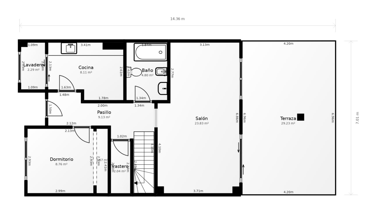 Cabopino - Ático 3hab. en venta en Lugar Urbanizacion Artola